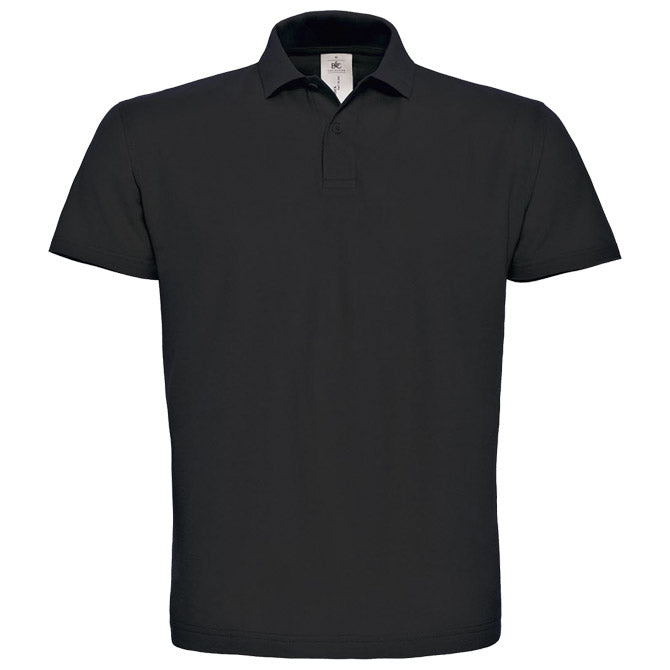 MAJICA KRATKI RUKAVI POLO B&C ID.001 180G CRNA XL
