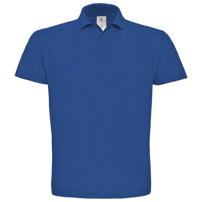 MAJICA KRATKI ROKAVI POLO B&C ID.001 180G ZAGREBAŠKA MODRA XL
