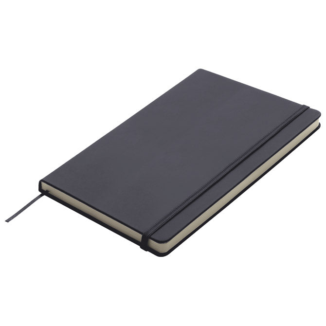 NOTES 13X21CM ČISTI 96L S GUMICOM EASY 312103 CRNI