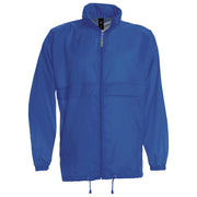 VJETROVKA S KAPULJAČOM ZIP UNISEX B&C SIROCCO ZAGREBAČKO PLAVA M