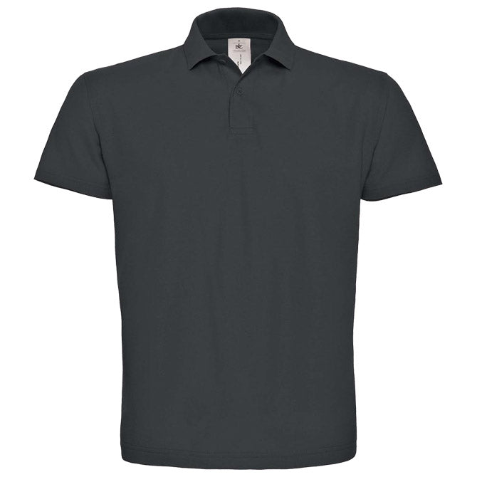 MAJICA KRATKI ROKAVI POLO B&C ID.001 180G ANTRACIT S