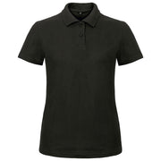 MAJICA KRATKI RUKAVI POLO B&C ID.001/WOMEN 180G CRNA XS