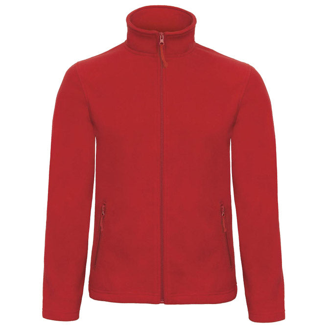 JAKNA ZIP-FLIS B&C ID.501 280G CRVENA S