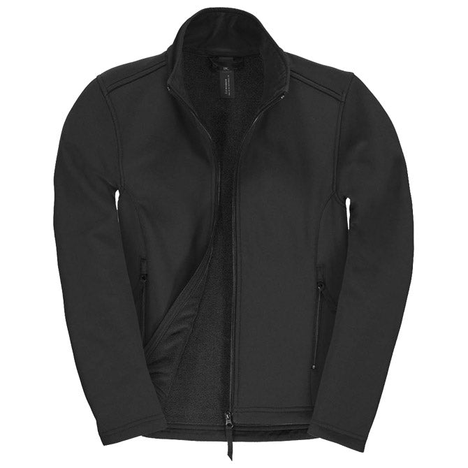 ŽENSKA JAKNA Z ZADRGO B&C ID.701 SOFTSHELL/ŽENSKE ČRNA M