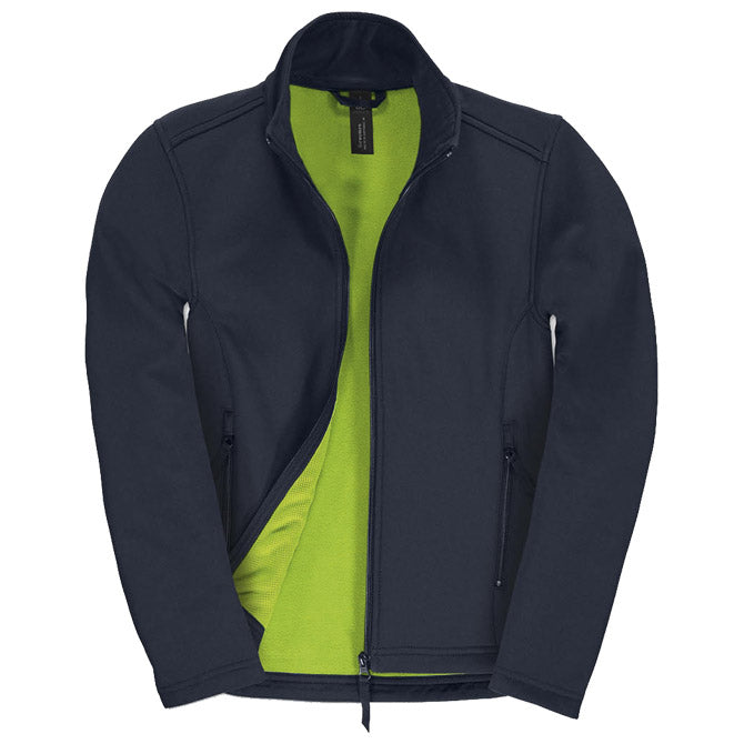 ŽENSKA JAKNA Z ZADRGO B&C ID.701 SOFTSHELL/ŽENSKA TEMNO MODRA XL