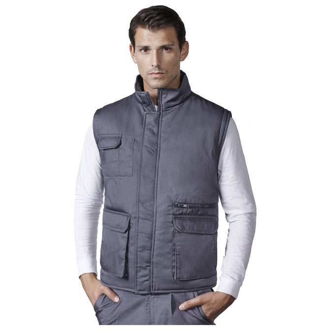 PRSLUK MUŠKI ZIP ALMANZOR SIVI 3XL