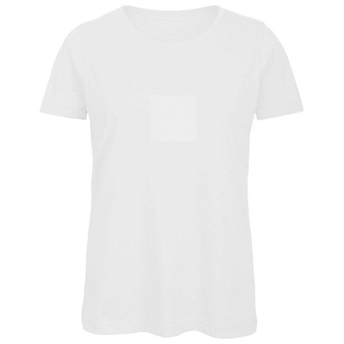 MAJICA KRATKI ROKAVI B&C INSPIRE T/WOMEN 140G BELA 2XL