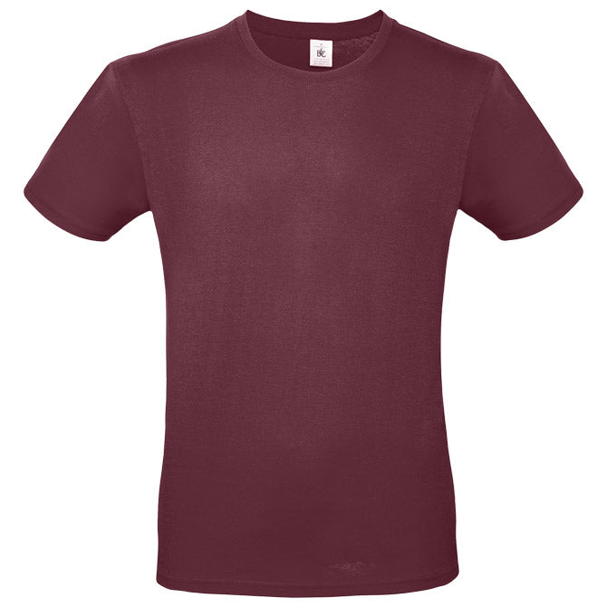 MAJICA KRATKI ROKAVI B&C #E150 BORDO 2XL