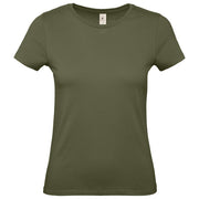 MAJICA KRATKI RUKAVI B&C #E150/WOMEN MASLINASTO ZELENA L