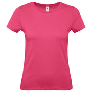 MAJICA KRATKI RUKAVI B&C #E150/WOMEN ROZA XS