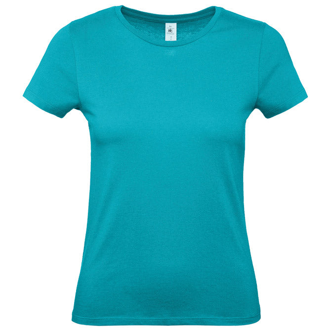 MAJICA KRATKI RUKAVI B&C #E150/WOMEN TIRKIZNA XS