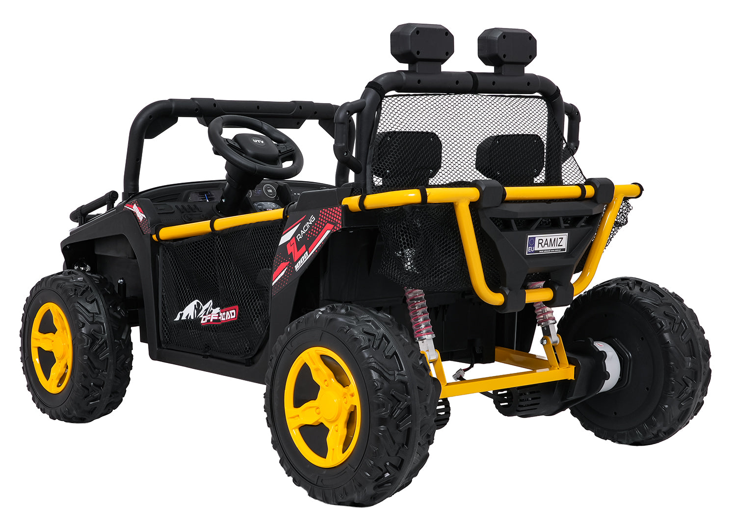 Buggy na akumulator UTV SPEED 2x80W- dvosjed - crni