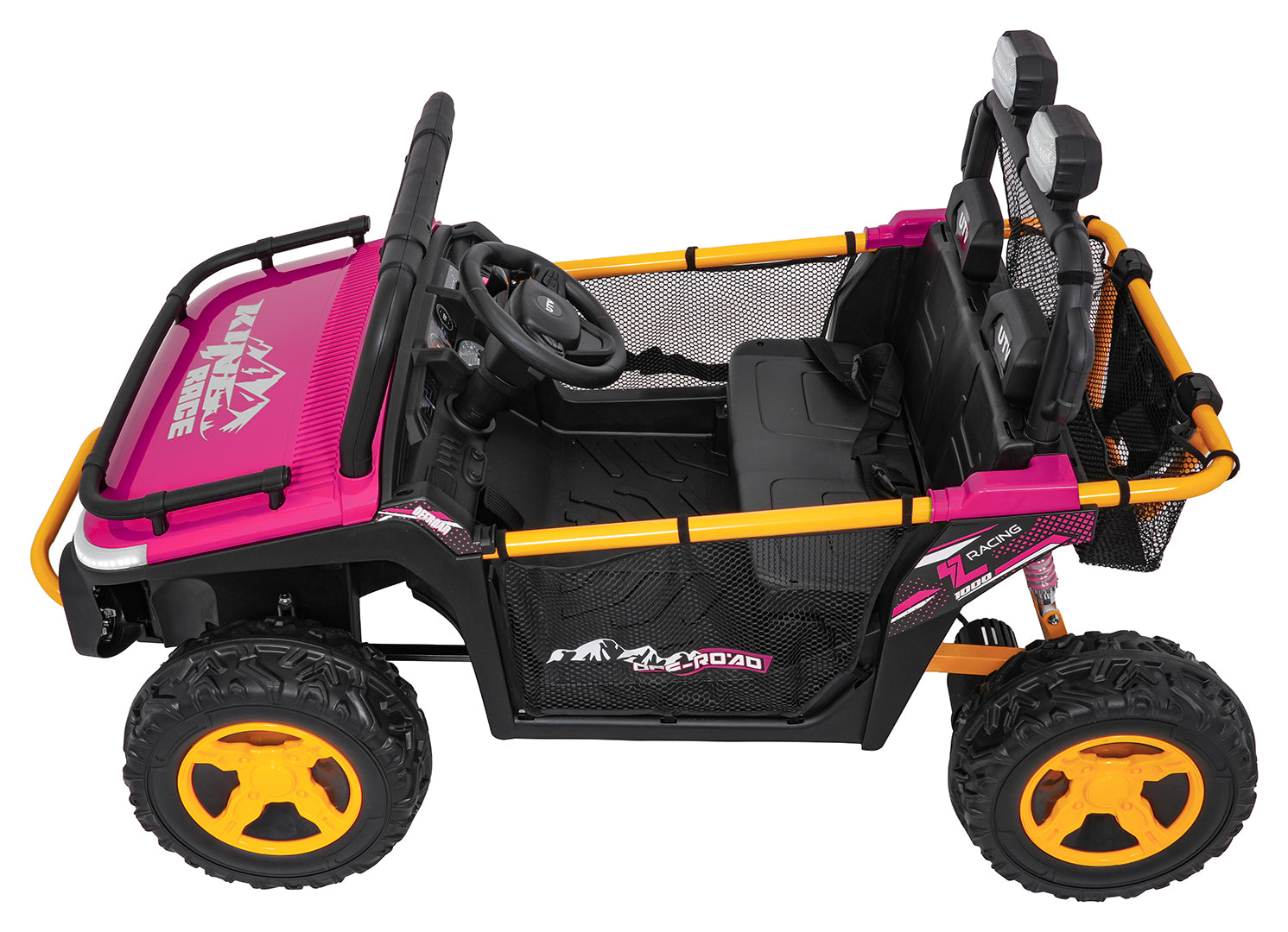 Buggy na akumulator UTV SPEED 2x80W- dvosjed - rozi