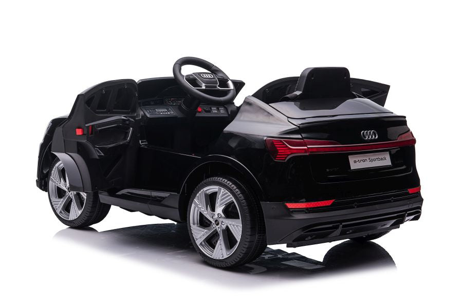 Licencirani auto na akumulator Audi E- Tron QLS-6688 4x4 - crni