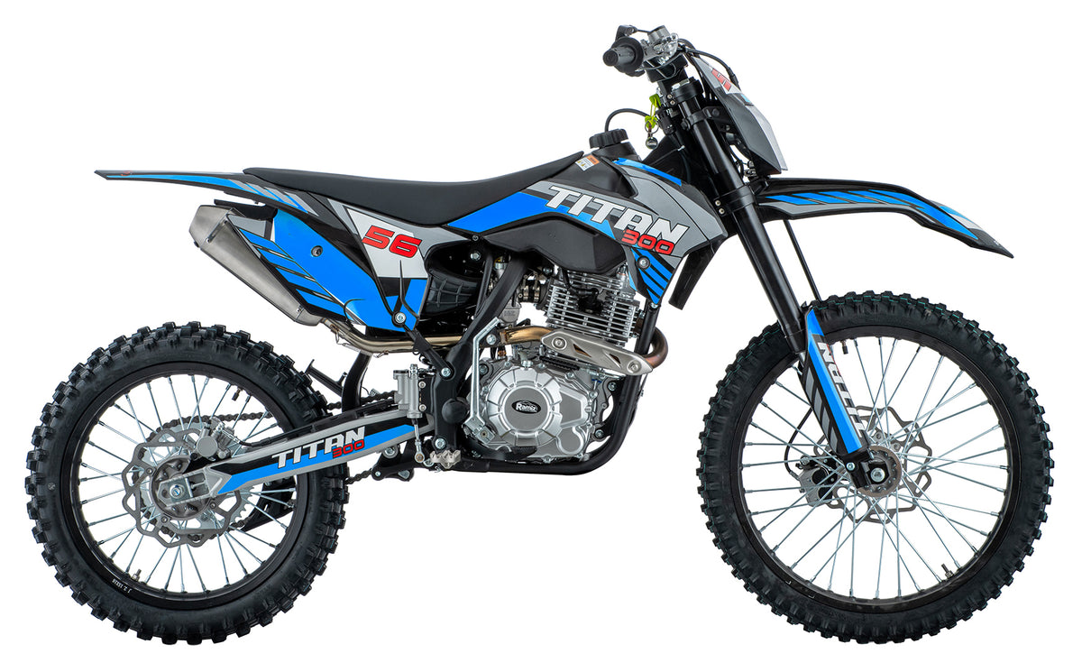 Cross motor na benzin TITAN 300cc - plavi