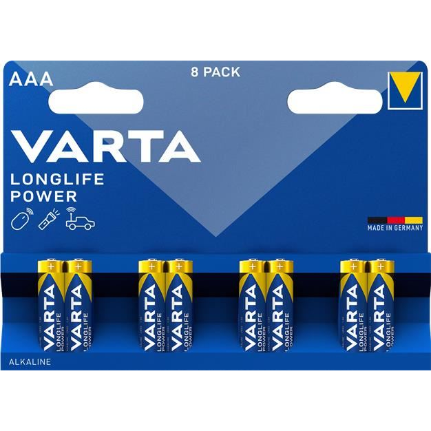 Varta 1x8 High Energy AAA LR 03 Baterija za jednokratnu upotrebu Alkalne
