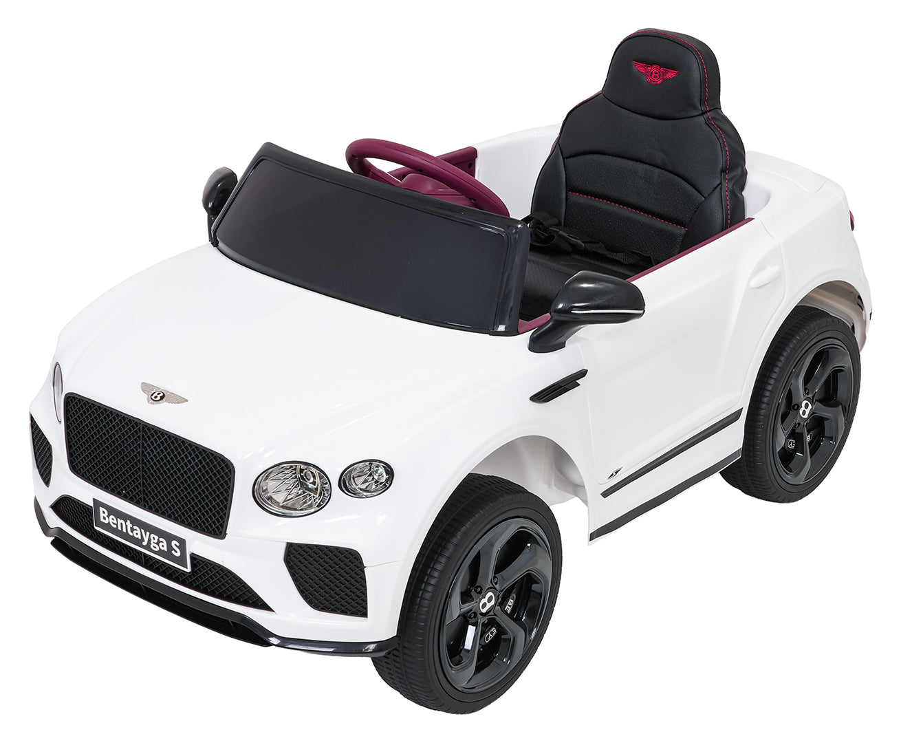 Licencirani auto na akumulator Bentley Bentayga S - bijeli