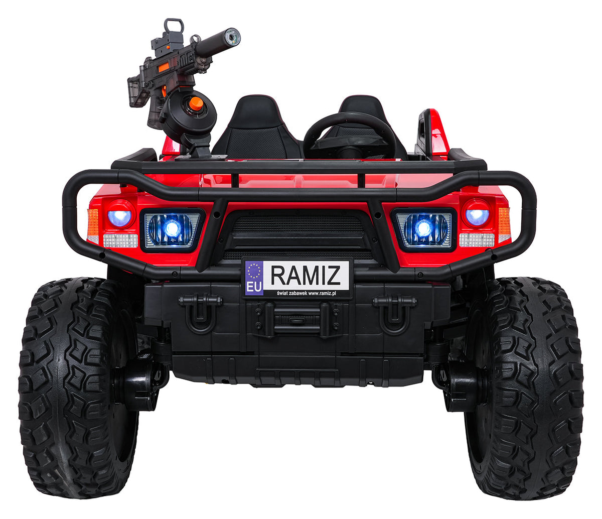 Buggy na akumulator PROSPECTOR 4x4 STRONG - dvosjed - Crveni