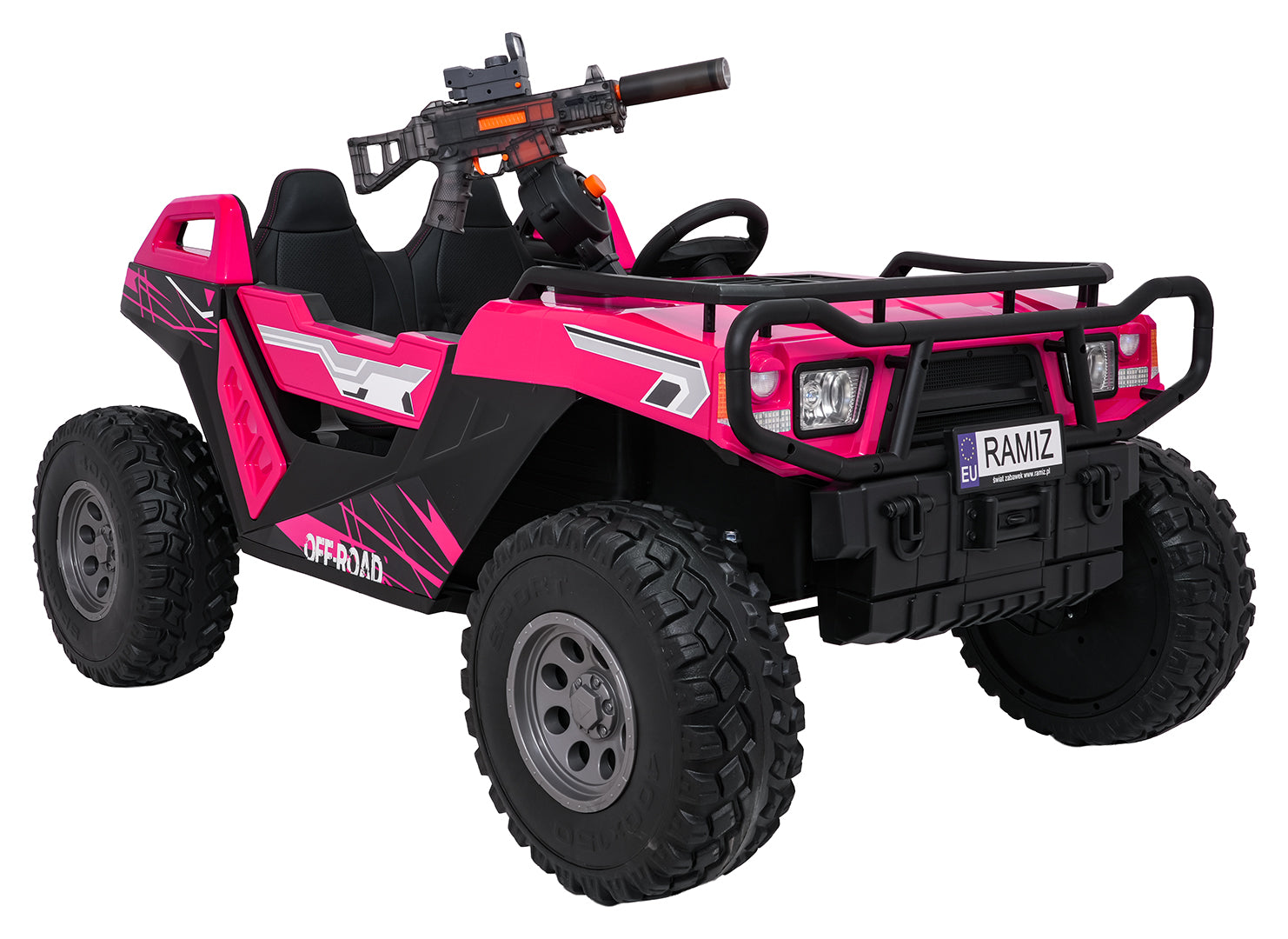 Buggy na akumulator PROSPECTOR 4x4 STRONG - dvosjed - rozi