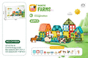 Farm Magnetic Block Set 63pcs.