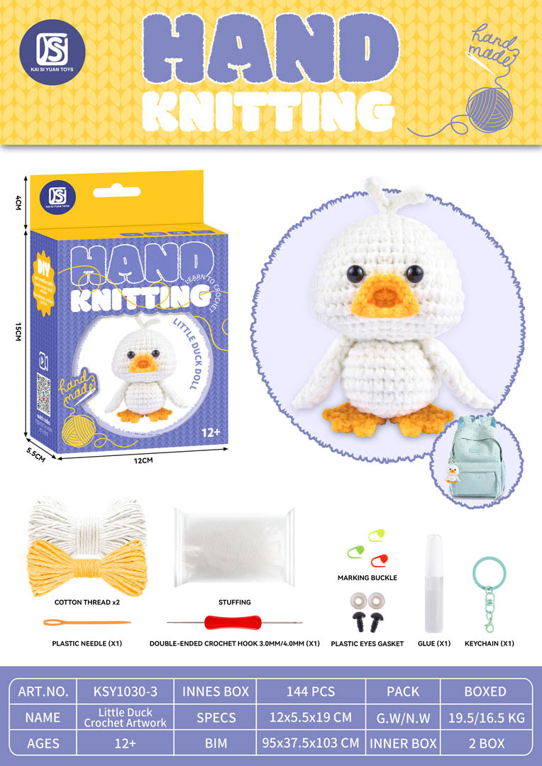 Creative Duckling Fingernail Making Set