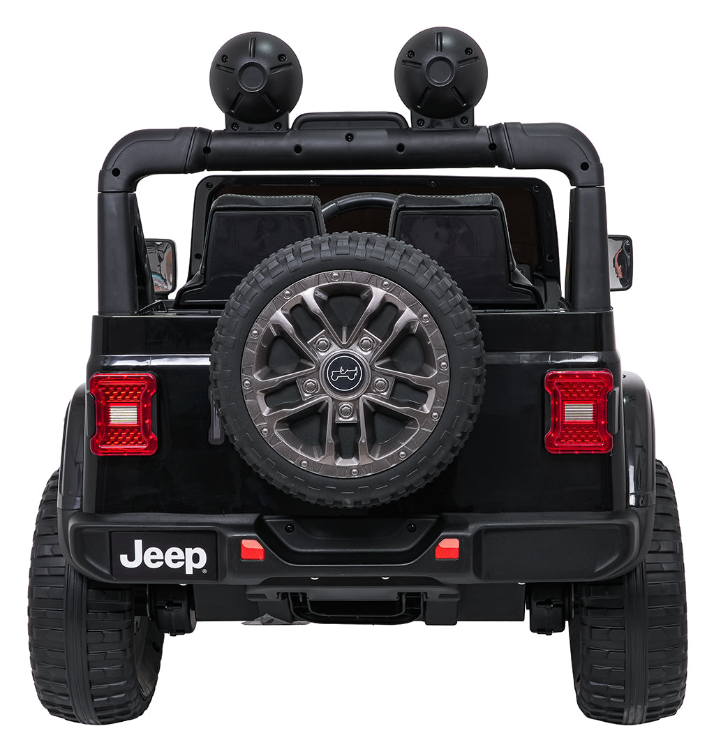 Licencirani auto na akumulator Jeep Wrangler Rubicon LIFT - crni