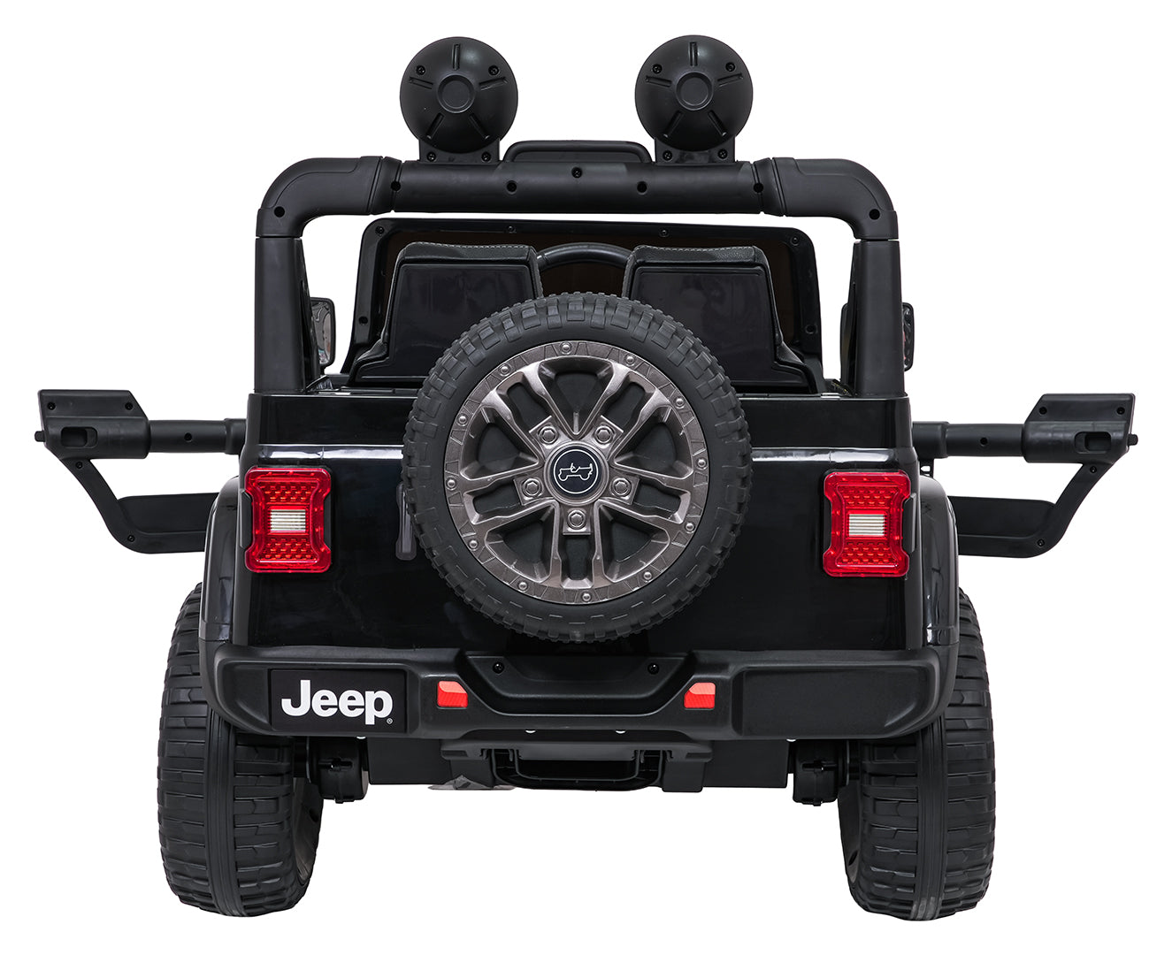 Licencirani auto na akumulator Jeep Wrangler Rubicon LIFT - crni