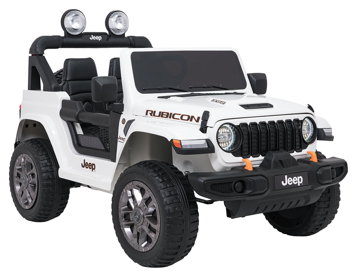 Licencirani auto na akumulator Jeep Wrangler Rubicon LIFT - Bijeli