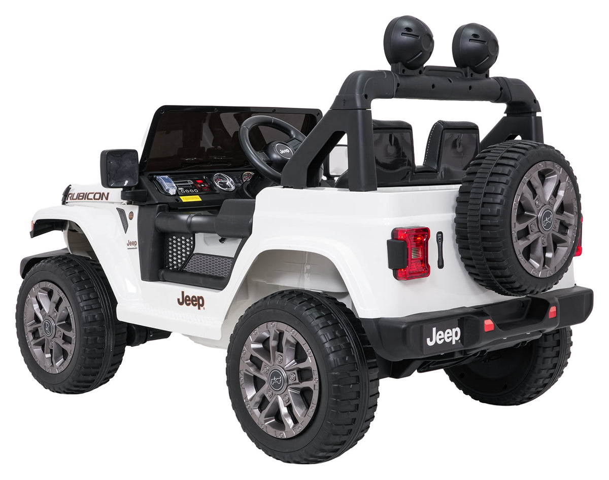 Licencirani auto na akumulator Jeep Wrangler Rubicon LIFT - Bijeli