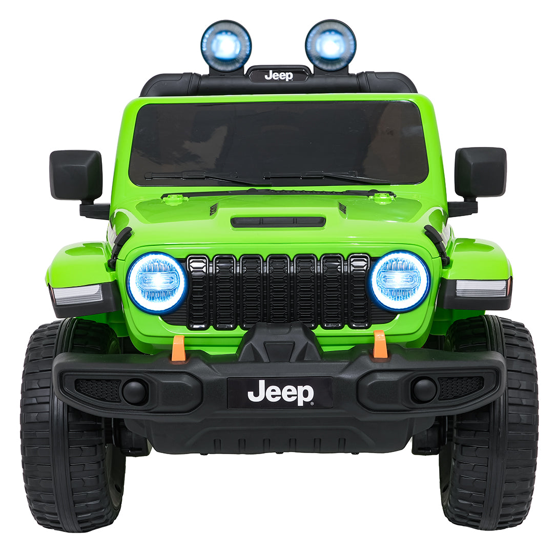 Licencirani auto na akumulator Jeep Wrangler Rubicon LIFT - zeleni