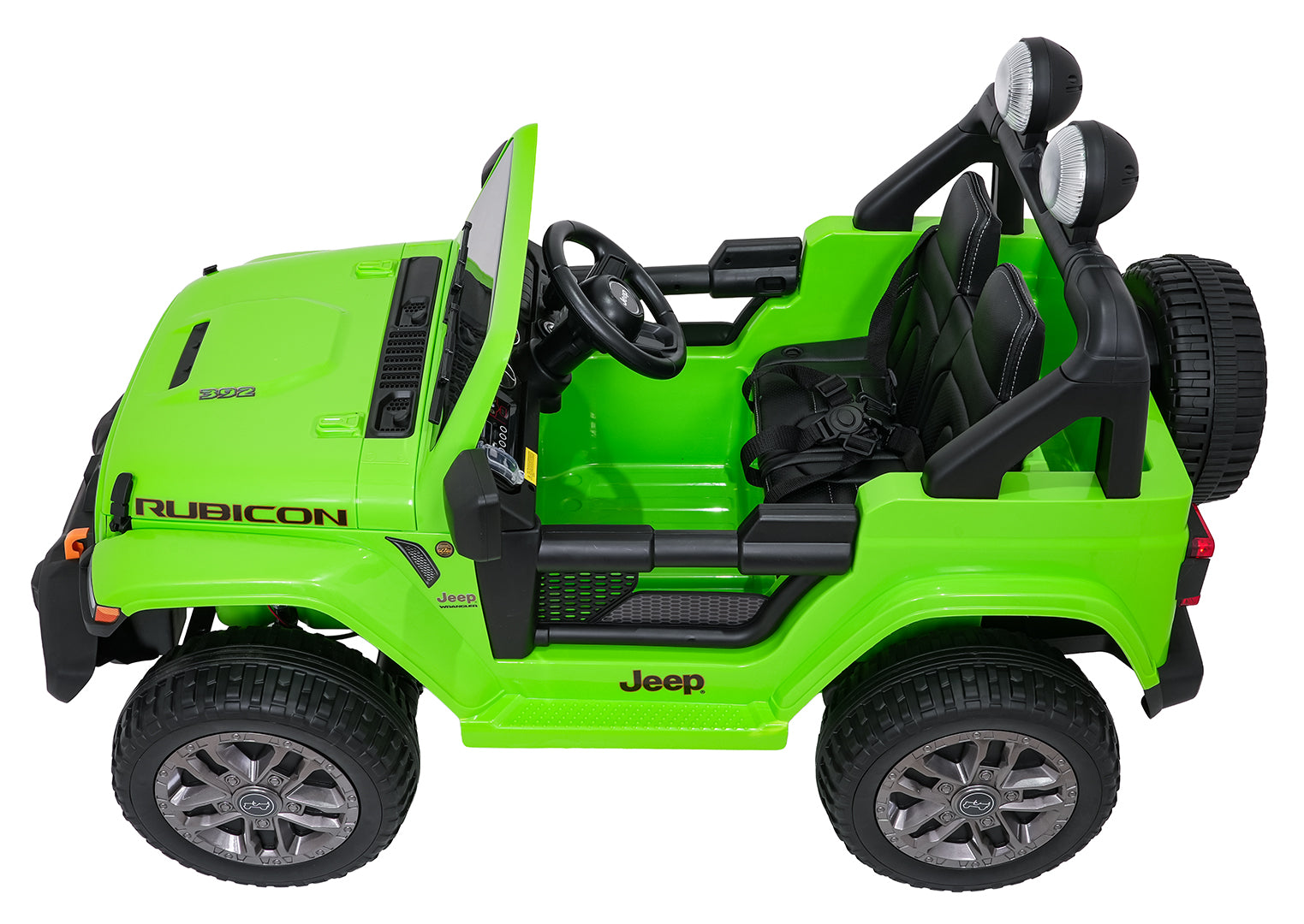 Licencirani auto na akumulator Jeep Wrangler Rubicon LIFT - zeleni