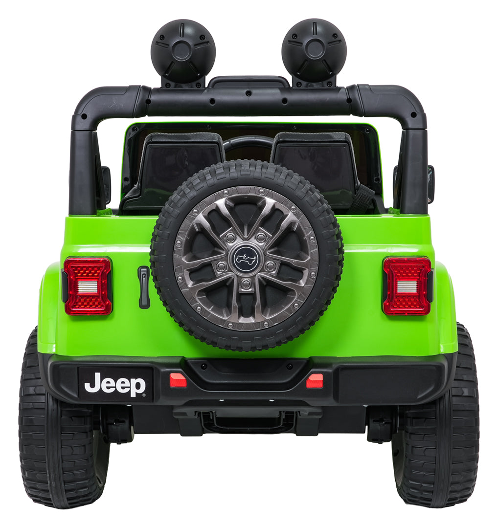 Licencirani auto na akumulator Jeep Wrangler Rubicon LIFT - zeleni