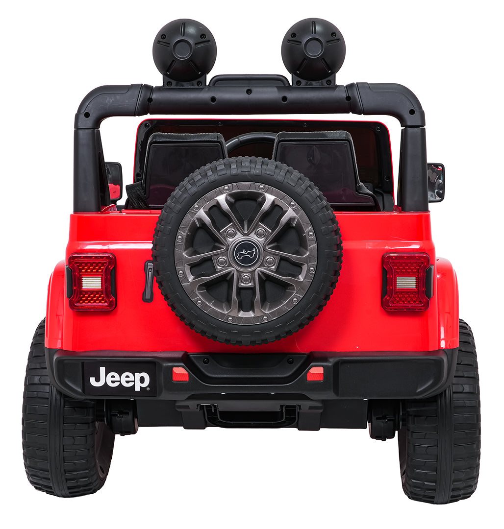 Licencirani auto na akumulator Jeep Wrangler Rubicon LIFT - crveni