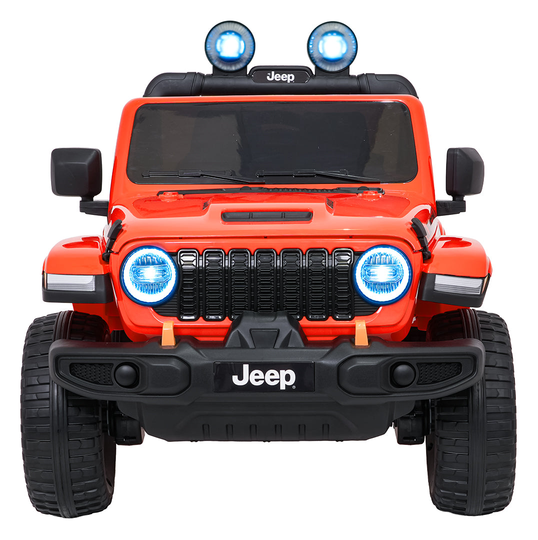 Licencirani auto na akumulator Jeep Wrangler Rubicon LIFT - narančasti