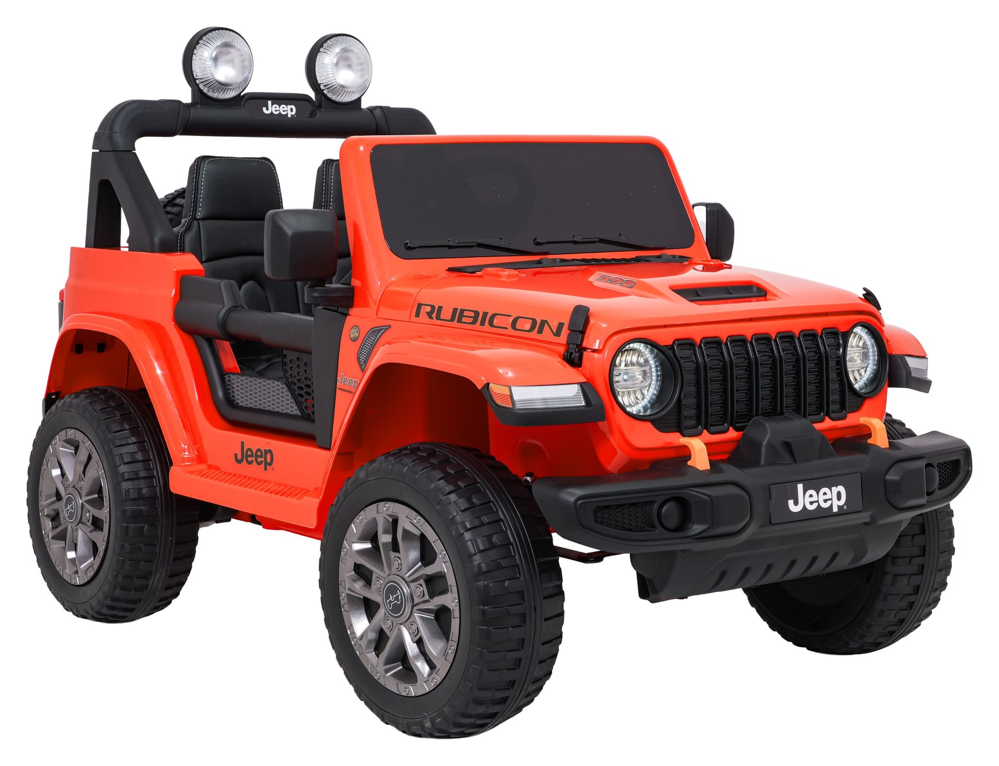 Licencirani auto na akumulator Jeep Wrangler Rubicon LIFT - narančasti