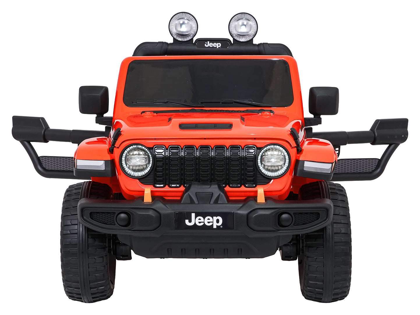 Licencirani auto na akumulator Jeep Wrangler Rubicon LIFT - narančasti