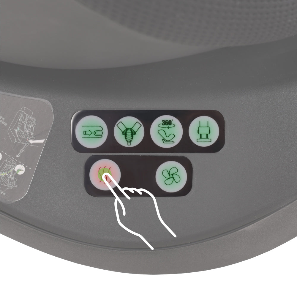 BEBESTARS autosjedalica AIR TOUCH I-size 360° 40-150cm
