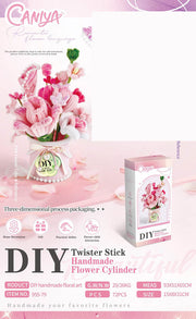 DIY Soft Flower Set Pink Bouquet