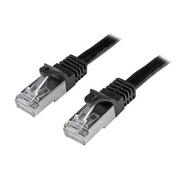 StarTech.com N6SPAT50CMBK kabel za umrežavanje Crno 0,5 m Cat6 SF/UTP (S-FTP)
