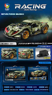 Sports Car Green 313el.