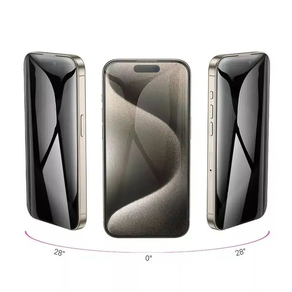 HOCO kaljeno privacy staklo 360 stupnjeva za iPhone 15 Plus