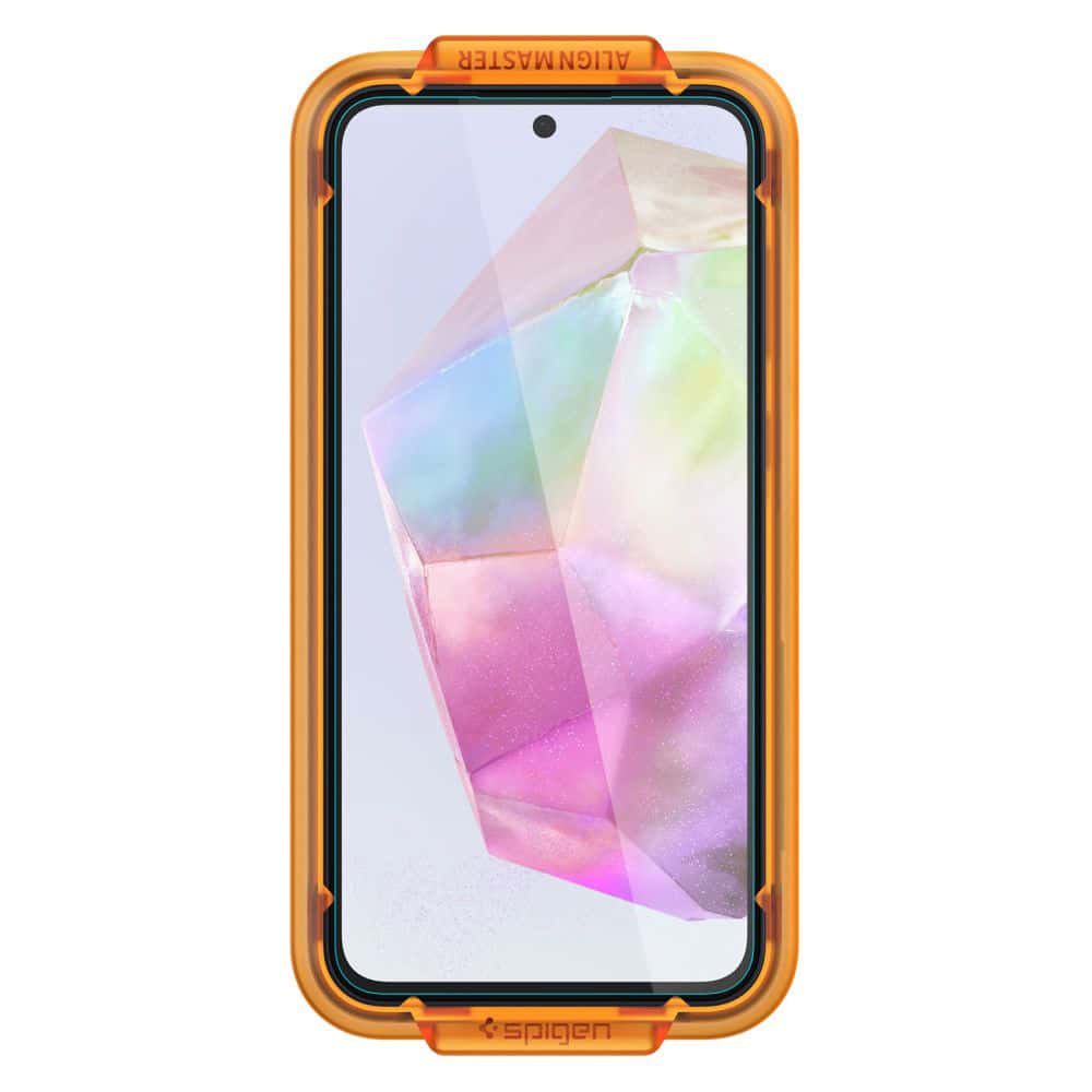 Spigen - Glas.tR Align Master (2 kom) za Samsung Galaxy A35 5G - prozirno