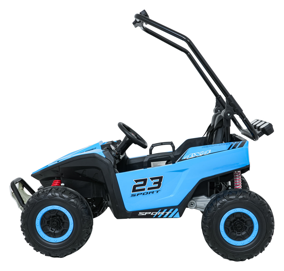 Buggy na akumulator 4x4 TURBO 23 - dvosjed - plavi