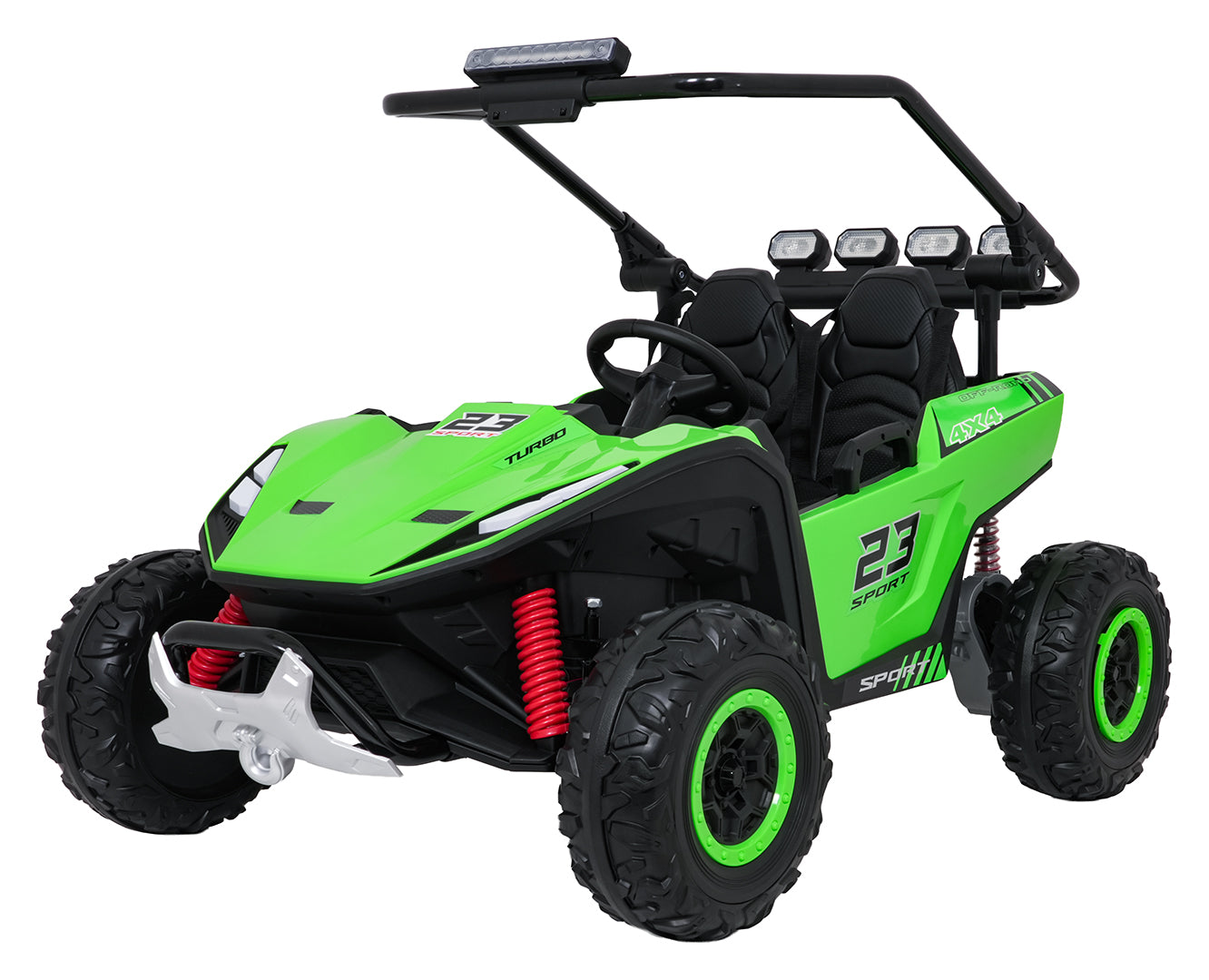 Buggy na akumulator 4x4 TURBO 23 - dvosjed - zeleni