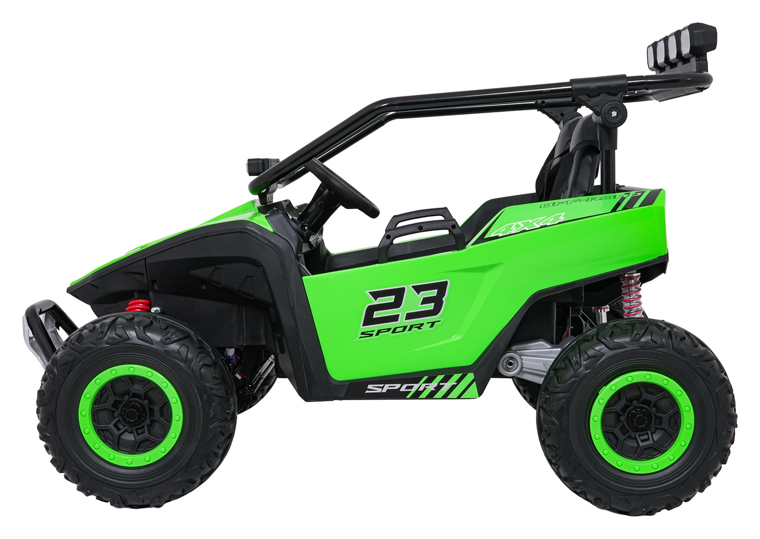 Buggy na akumulator 4x4 TURBO 23 - dvosjed - zeleni
