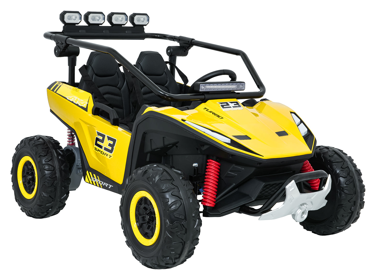 Buggy na akumulator 4x4 TURBO 23 - dvosjed - žuti