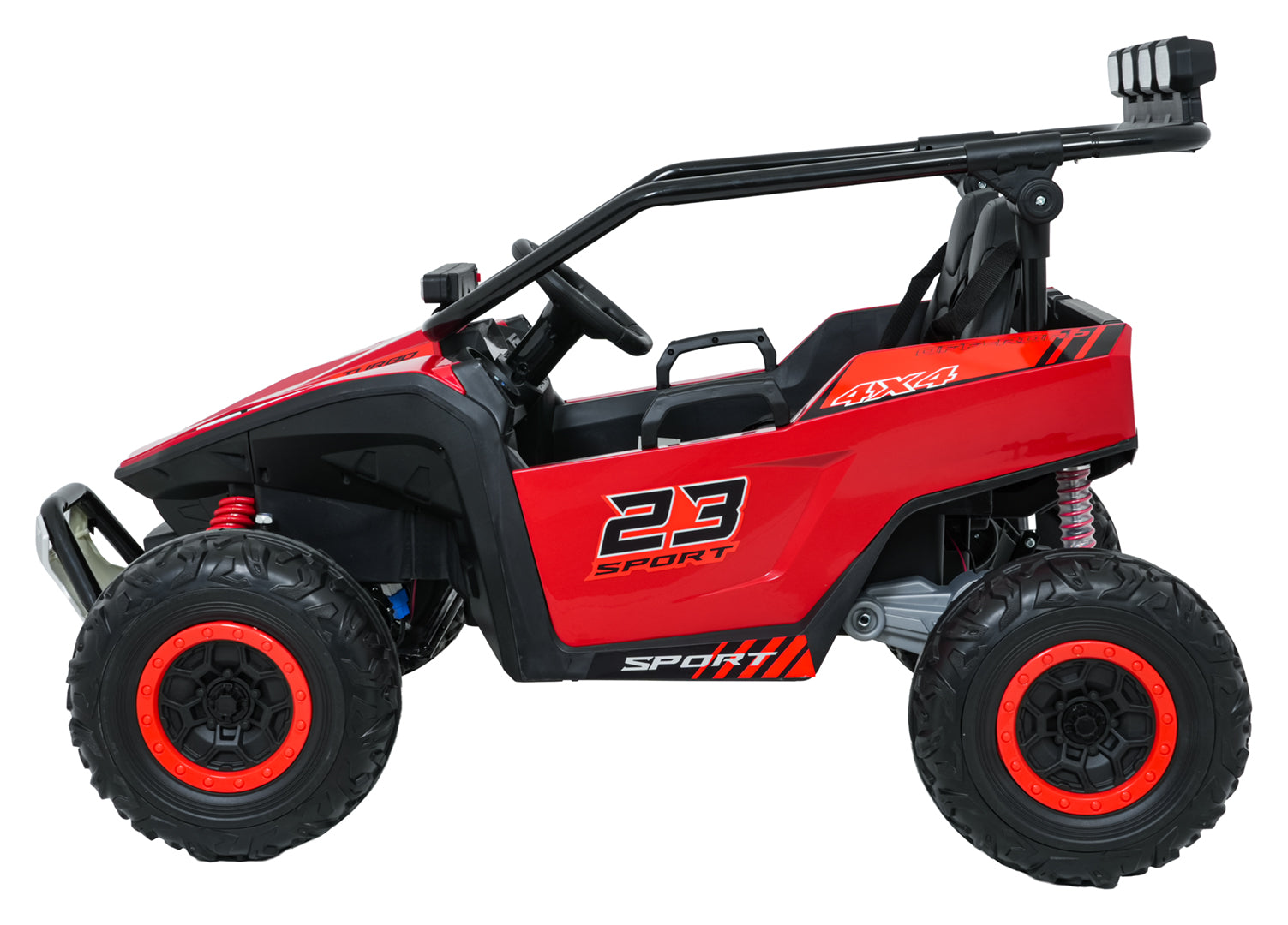 Buggy na akumulator 4x4 TURBO 23 - dvosjed - crveni