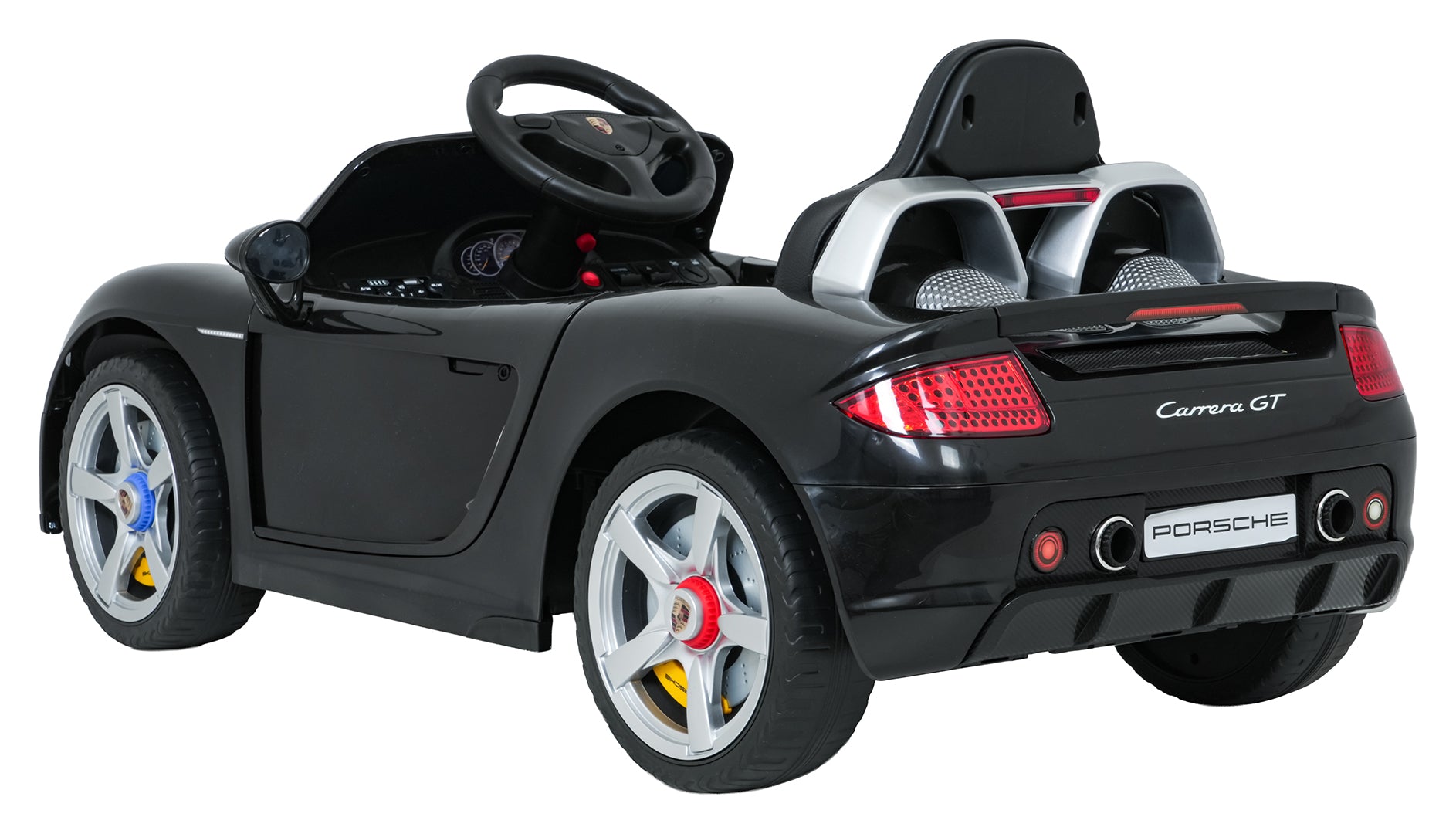 Licencirani auto na akumulator Porsche 911 Carrera - crni