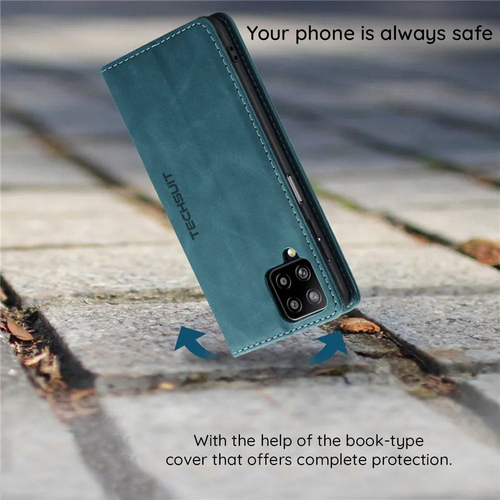 Techsuit Confy Cover preklopna futrola za Honor 200 Lite – crna