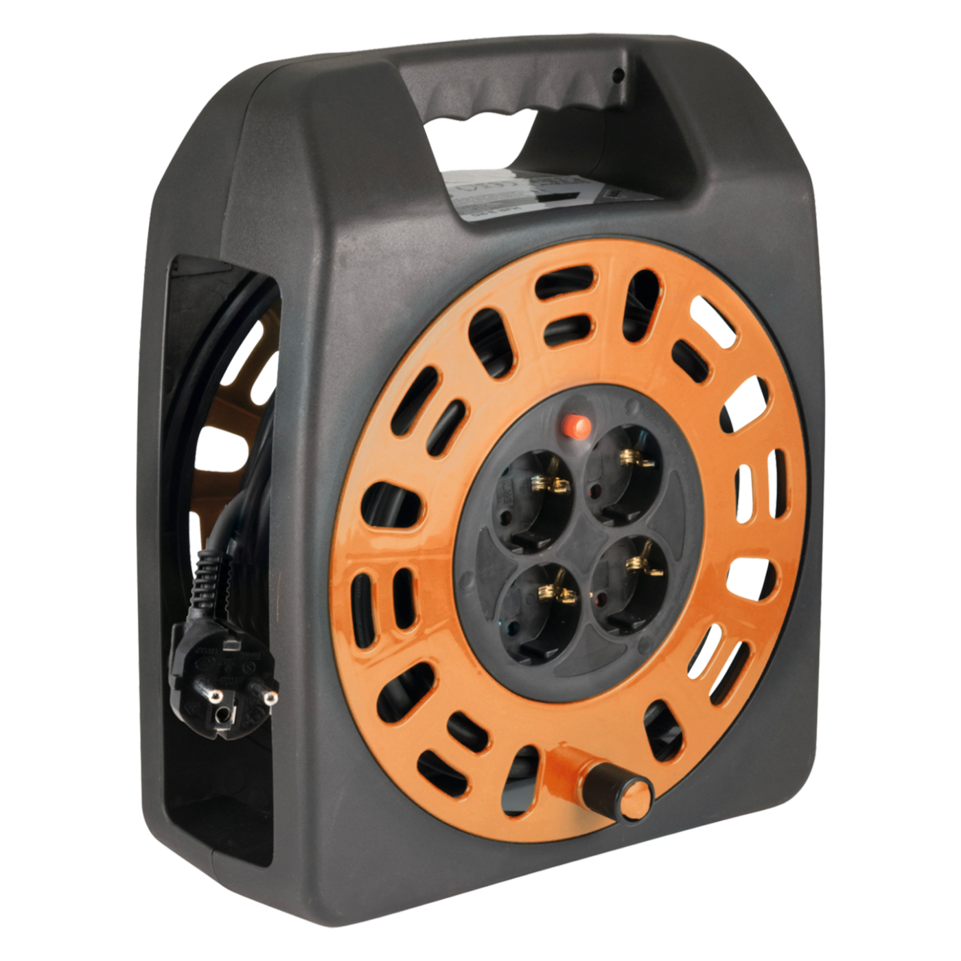 home Motalica za kabel, 20 met., H05VV-F, 3 x 1.0 mm², IP20 - HJR 3-20